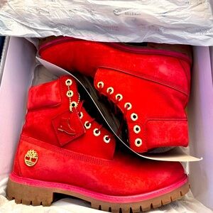 Timberland 6in Premium Red “Limited Edition”